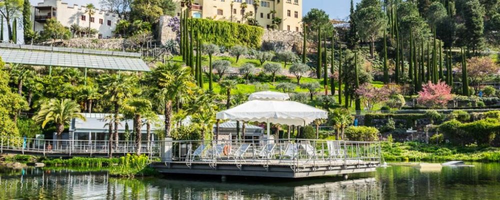 I giardini botanici di Merano, dove si ammirano piante da tutto il mondo