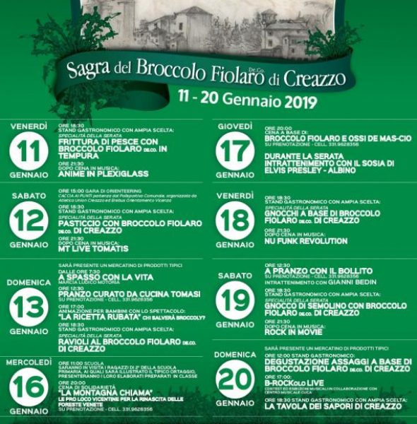 Sagra del Broccolo Fiolaro di Creazzo