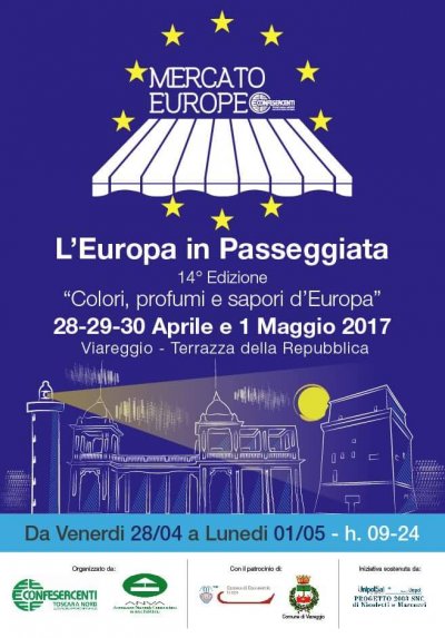 viareggio mercato europeo maggio 2017